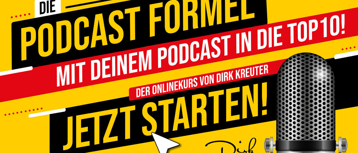 Onlinekurs: "Die Podcast-Formel"