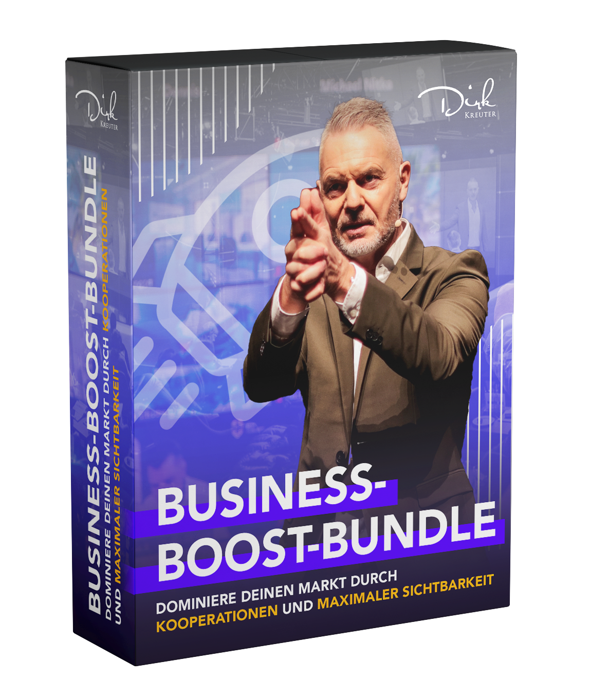 Software Box Mock UP Business Boost Bundle